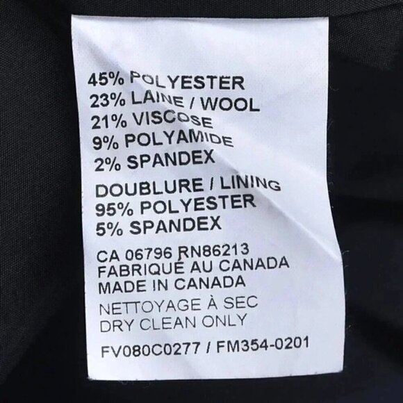 Tristan Wool Blend Trumpet Midi Skirt Gray Size 8 - Picture 7 of 11